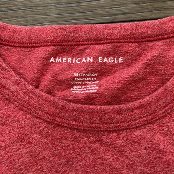 Men’s American Eagle red logo t-shirt - Picture 3 of 7